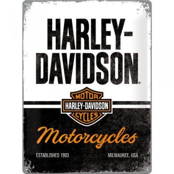 Табличка Nostalgic-Art "Harley-Davidson - Motor" 30x40 (23266)